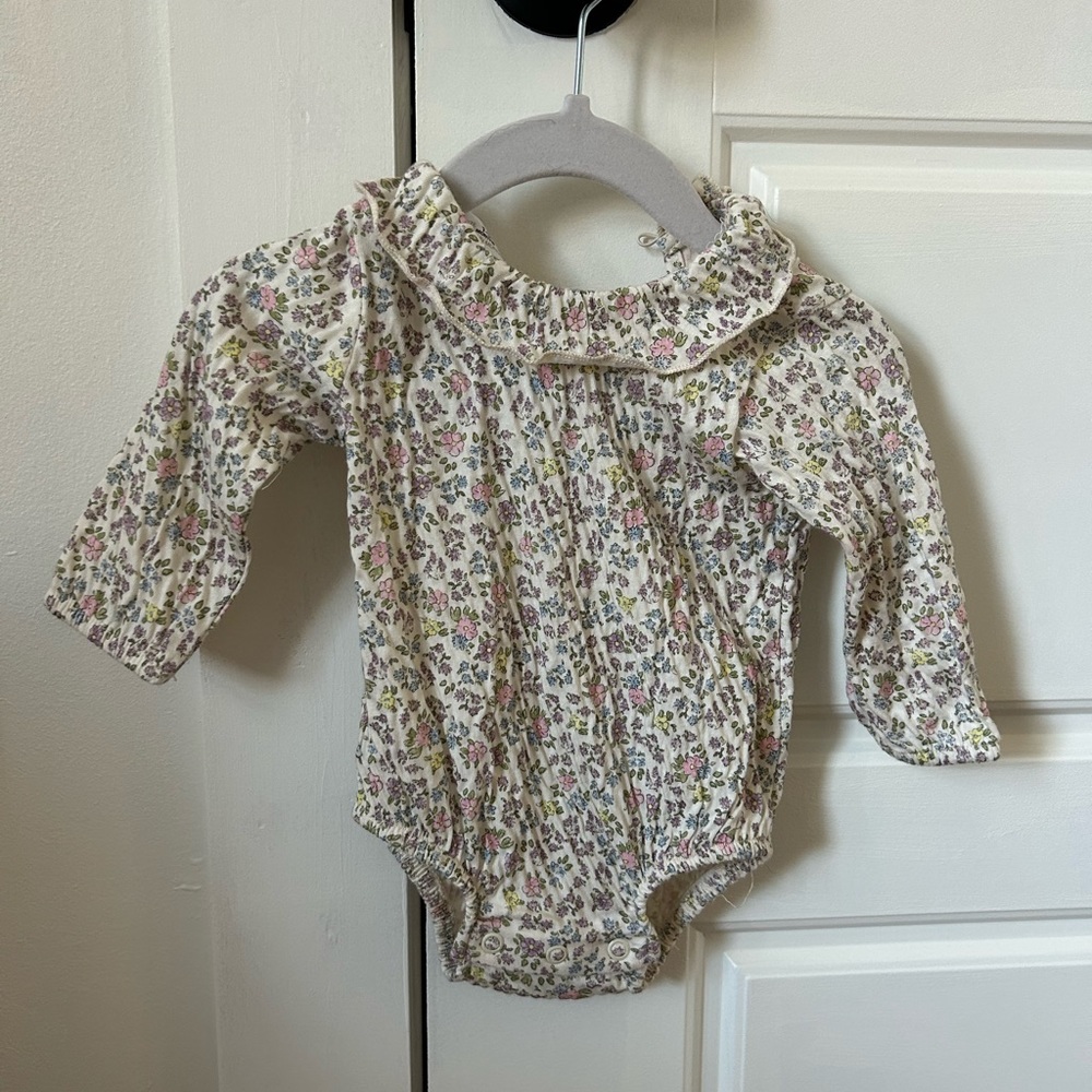 Zara Baby Floral Onesie